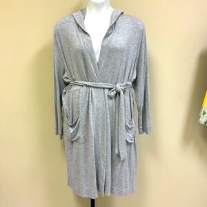Plus size ti Voglio heather gray robe